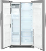 Frigidaire 25.6 Cu. Ft. 36" Standard Depth Side by Side Refrigerator - (FRSS2623AS)