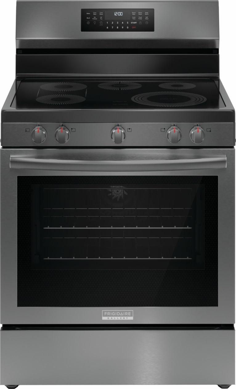 Frigidaire Gallery 30" Rear Control Electric Range with Total Convection - (GCRE3060BD)