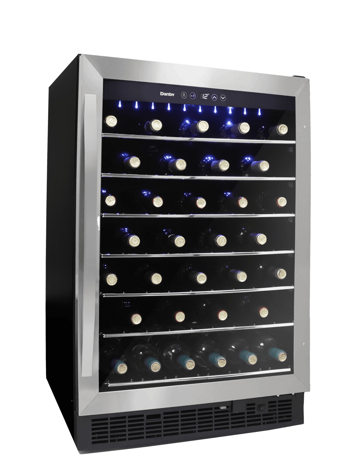 Danby 60 Bottle Built-in Wine Cooler in Stainless Steel - (DWC057A1BSS)