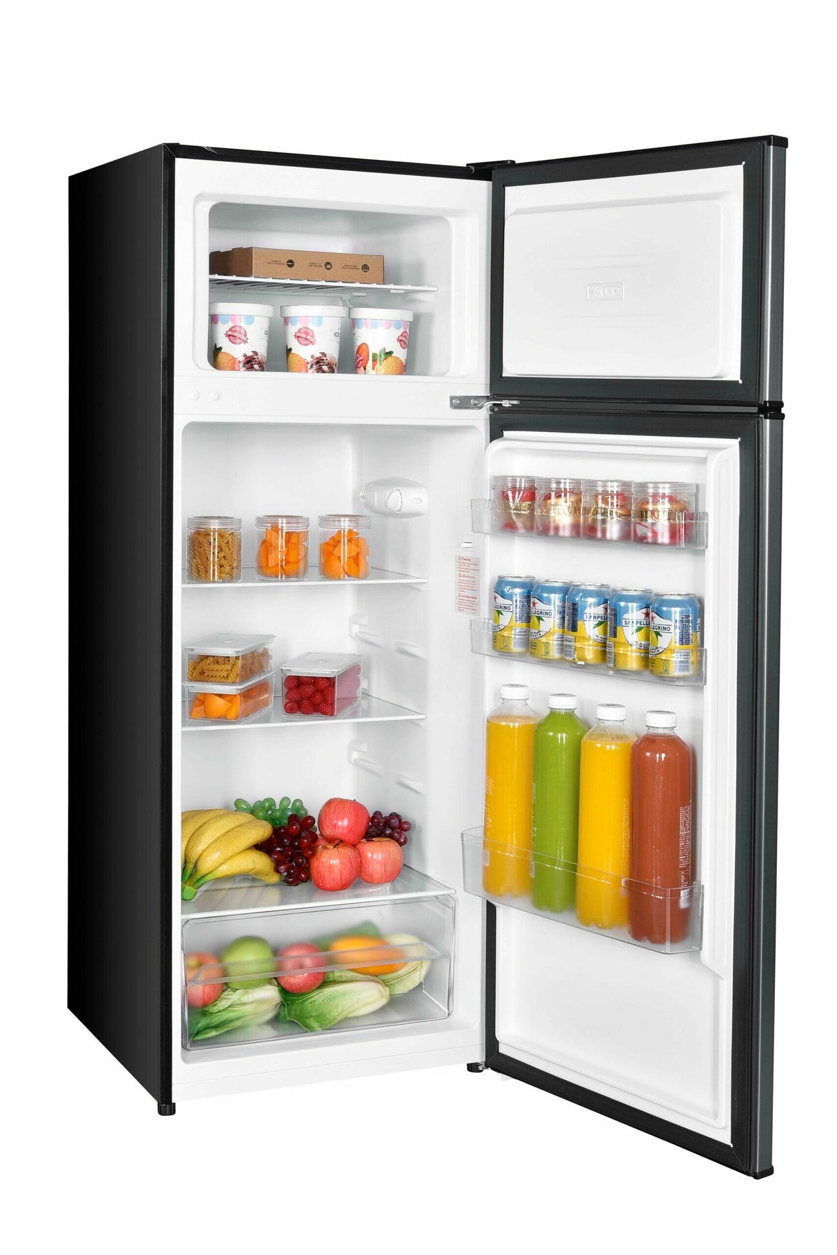 Danby 7.4 cu. ft. Apartment Size Top Mount Fridge in Stainless Steel - (DPF074B2BSLDB6)