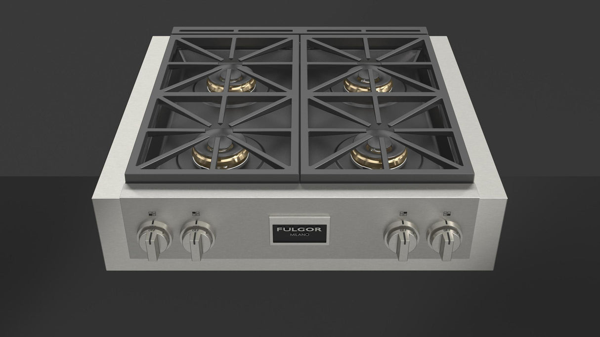 30" PRO GAS RANGE TOP - (F6GRT304S1)