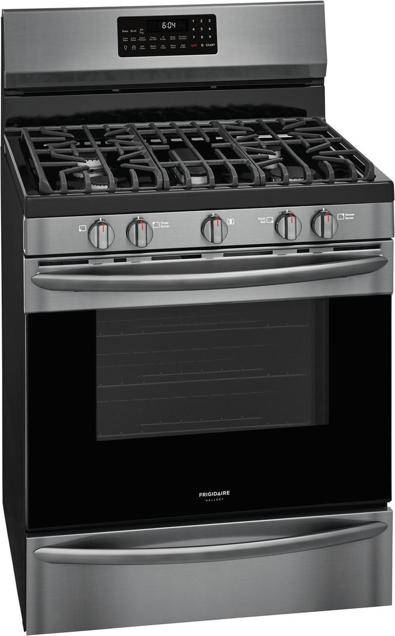 Frigidaire Gallery 30" Freestanding Gas Range with Air Fry - (GCRG3060AD)