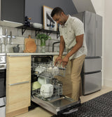 Haier ENERGY STAR(R) 18" Stainless Steel Interior Dishwasher with Sanitize Cycle - (QDT125SSLSS)