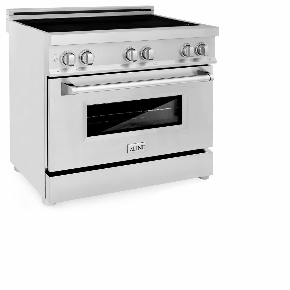 ZLINE 36" 4.6 cu. ft. Induction Range with a 5 Element Stove and Electric Oven in Stainless Steel (RAIND-36) [Color: Stainless Steel] - (RAIND36)