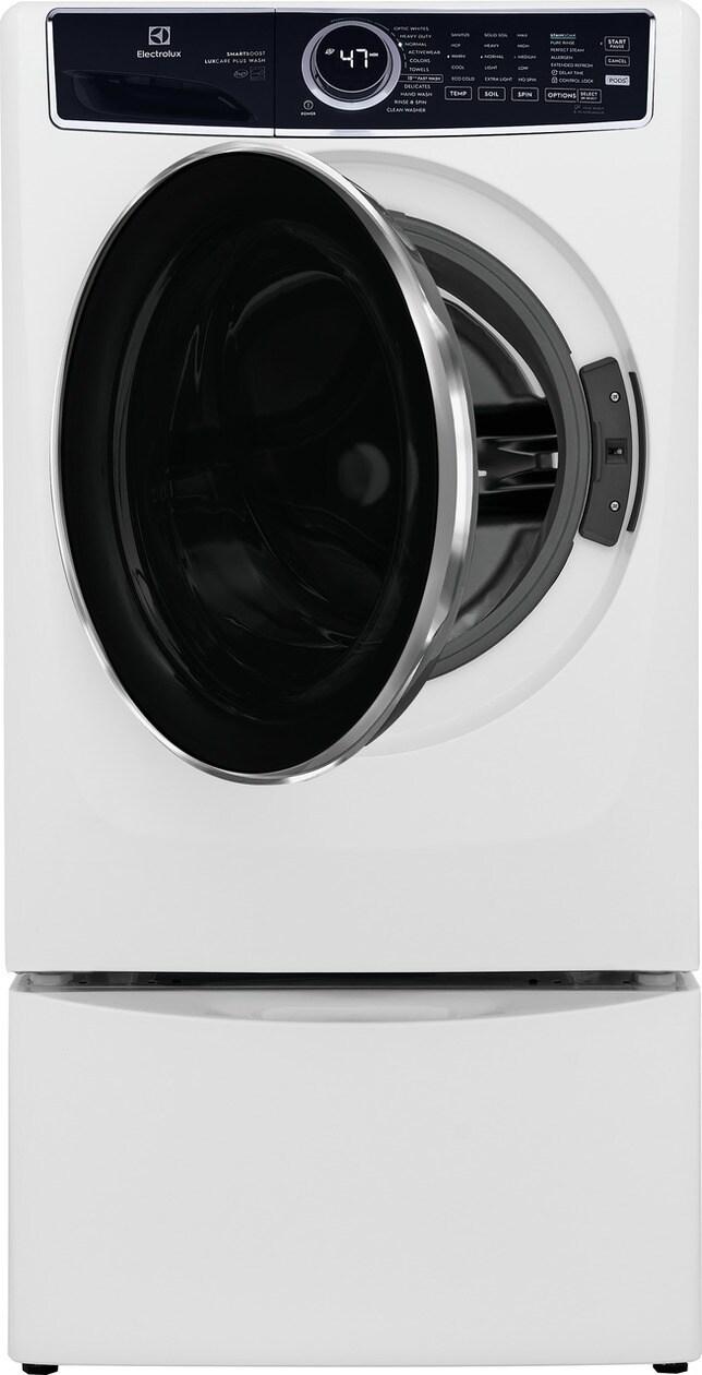 Electrolux Front Load Perfect Steam(TM) Washer with LuxCare(R) Plus Wash and SmartBoost(R) - 4.5 Cu. Ft. - (ELFW7637AW)