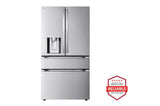 29 cu. ft. Smart Standard-Depth MAX(TM) 4-Door French Door Refrigerator with Full-Convert Drawer(TM) - (LF29H8330S)