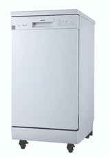 Danby 18" Wide Portable Dishwasher in White - (DDW1805EWP)