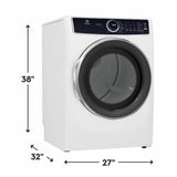 Electrolux Front Load Perfect Steam(TM) Gas Dryer with Predictive Dry(TM) and Instant Refresh - 8.0 Cu. Ft. - (ELFG7537AW)