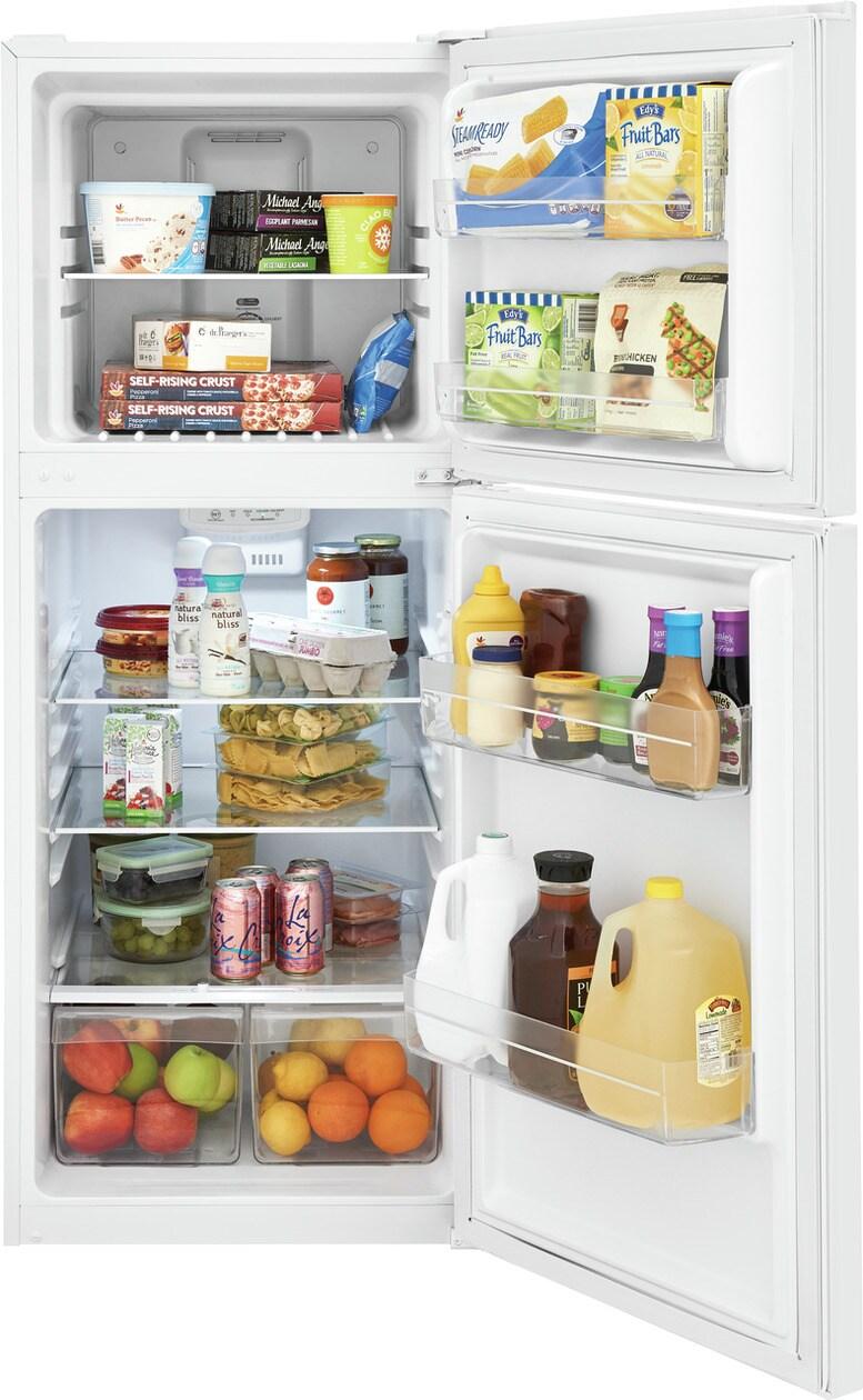 Frigidaire 10.1 Cu. Ft. Top Freezer Apartment-Size Refrigerator - (FFET1022UW)