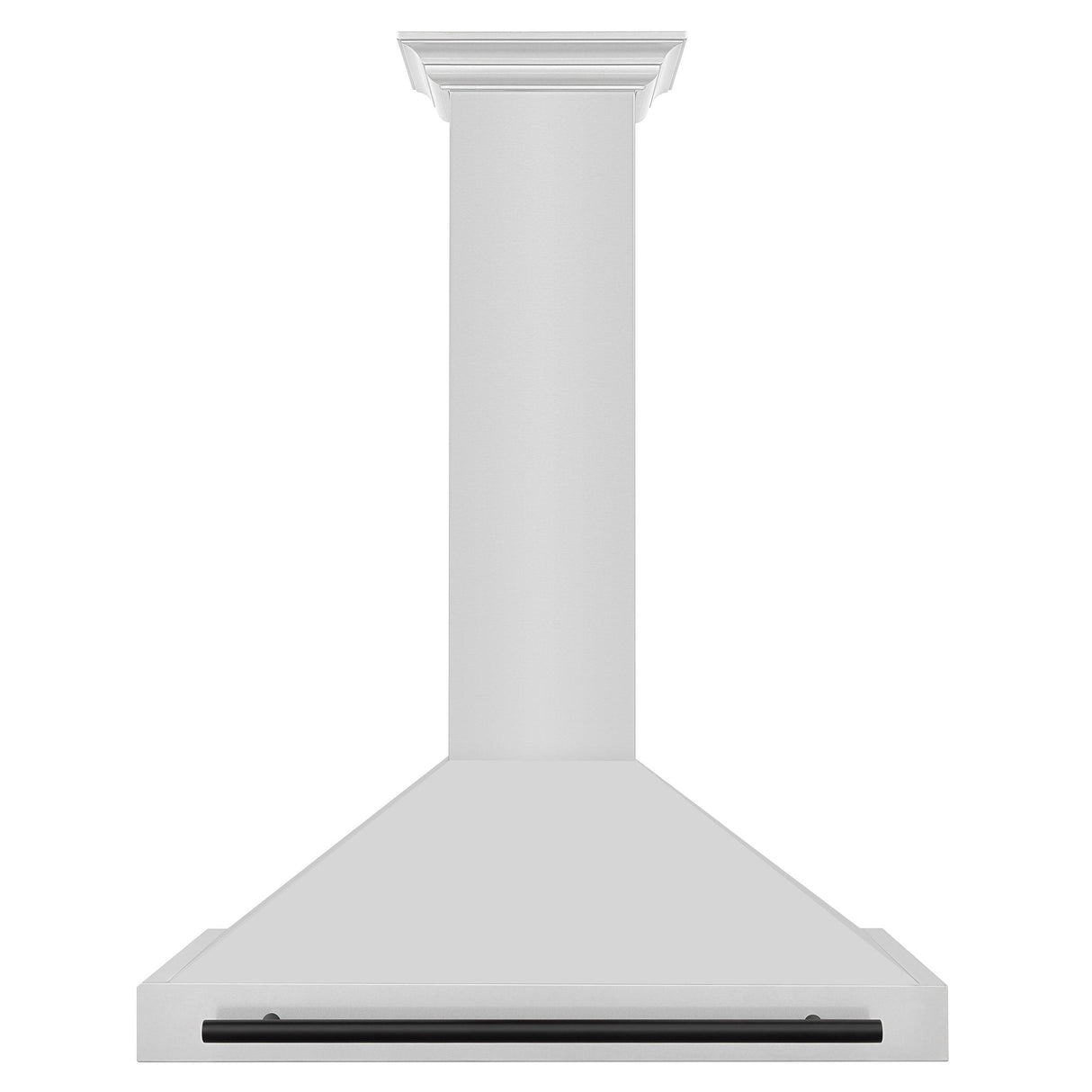 ZLINE 36 in. Autograph Edition Convertible Stainless Steel Range Hood with Stainless Steel Shell [Color: Matte Black Accents] - (KB4STZ36MB)