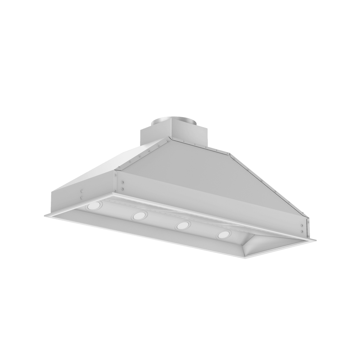 ZLINE Ducted Remote Blower 400 CFM Range Hood Insert in Stainless Steel (698-RS) - (698RS40400)