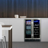 Silhouette - 24" Built-in Beverage Center In Stainless Steel - (SBC057D1BSS)