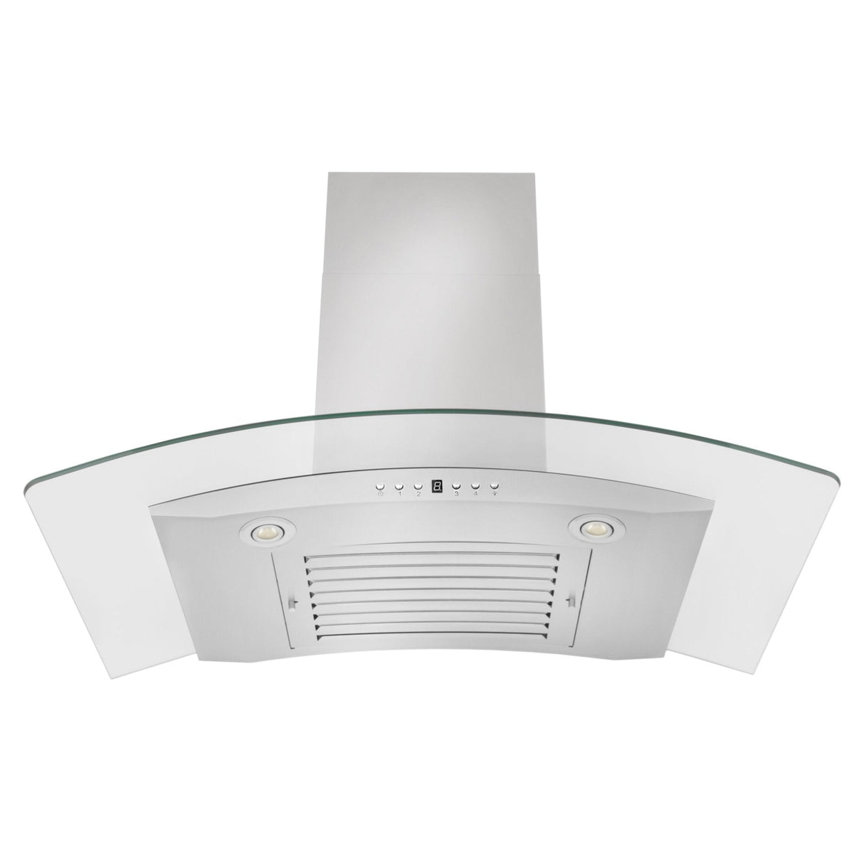 ZLINE Convertible Vent Wall Mount Range Hood in Stainless Steel & Glass (KN4) - (KN430)