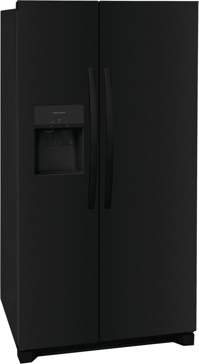 Frigidaire 25.6 Cu. Ft. 36" Standard Depth Side by Side Refrigerator - (FRSS2623AB)