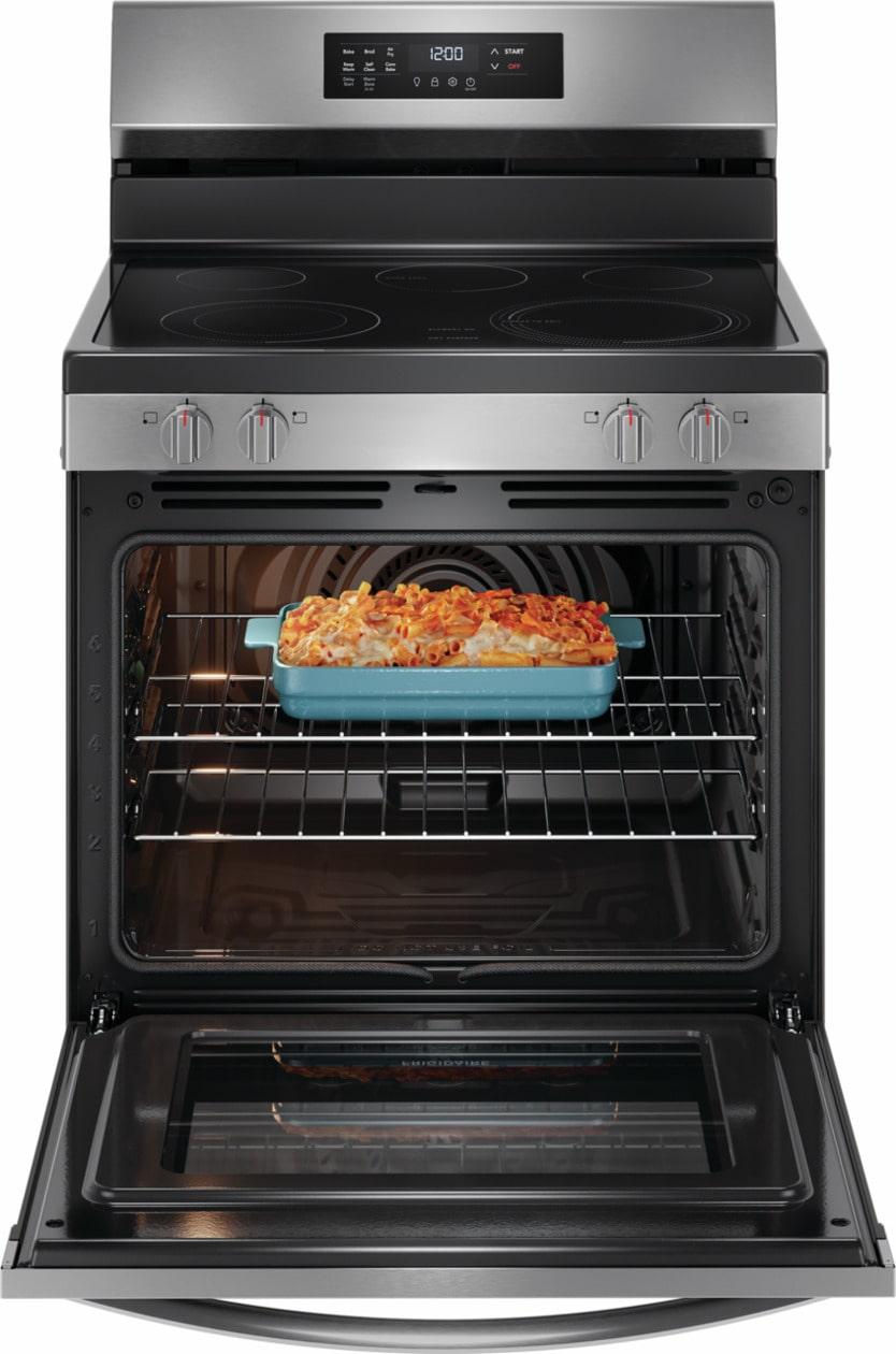 Frigidaire 30" Electric Range with Air Fry - (FCRE3083AS)