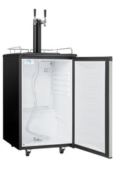 Danby 5.4 cu. ft. Dual-Tap Keg Cooler in Stainless Steel - (DKC054A1BSL2DB)