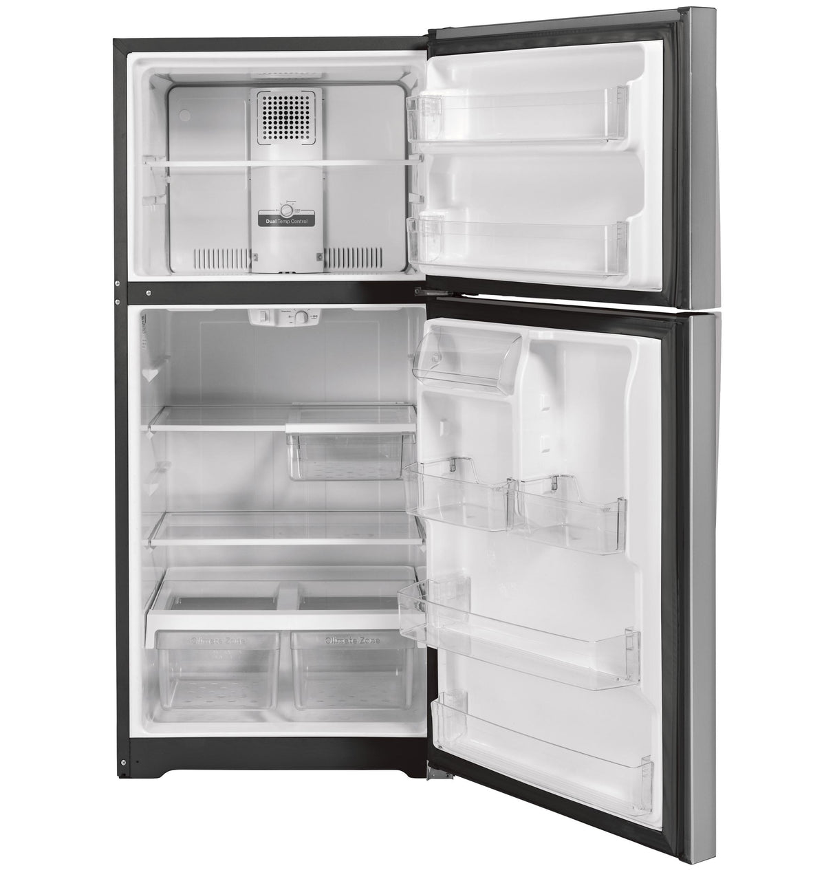 GE(R) 19.2 Cu. Ft. Garage Ready Top-Freezer Refrigerator - (GTS19KYNRFS)