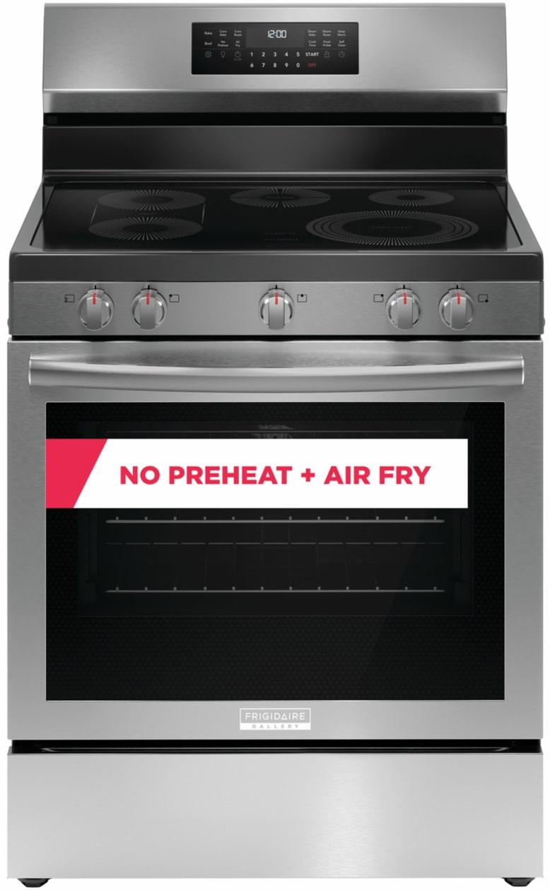 Frigidaire Gallery 30" Rear Control Electric Range with Total Convection - (GCRE3060BF)