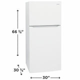 Frigidaire 18.3 Cu. Ft. Top Freezer Refrigerator - (FFHT1835VW)