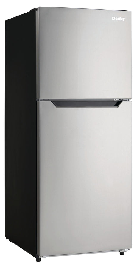 Danby 10.1 cu. ft. Top Mount Apartment Size Fridge in Stainless Steel - (DFF101B1BSLDB)