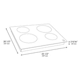 ZLINE 24 in. Induction Cooktop with 4 burners (RCIND-24) - (RCIND24)