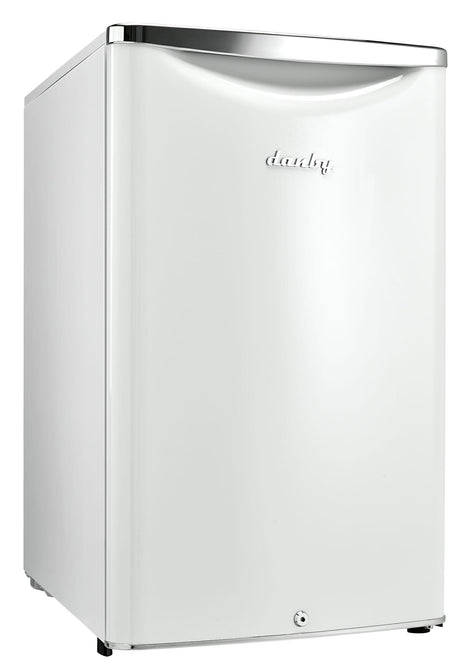 Danby 4.4 cu. ft. Retro Compact Fridge in Pearl White - (DAR044A6PDB)