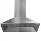 ZLINE 36 Inch Professional Convertible Vent Wall Mount Range Hood in Stainless Steel (696-36) - (69636)