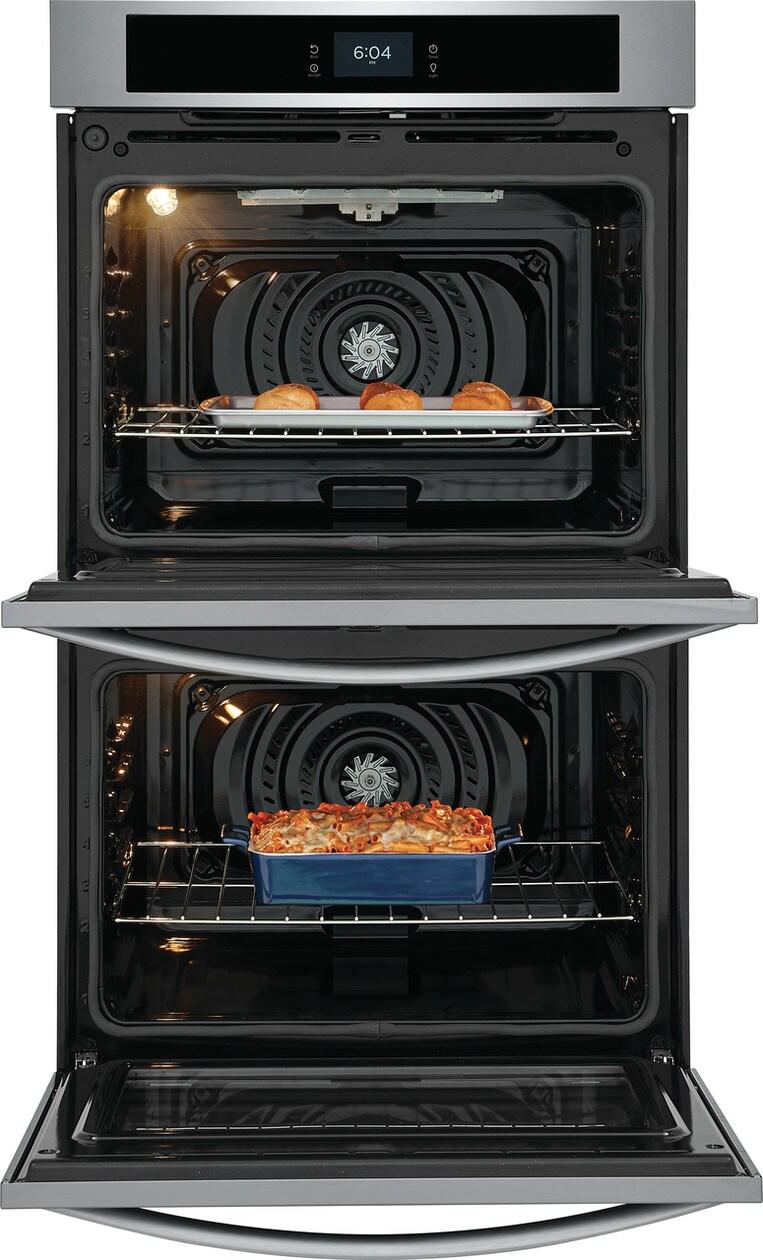 Frigidaire 30" Double Electric Wall Oven with Fan Convection - (FCWD3027AS)