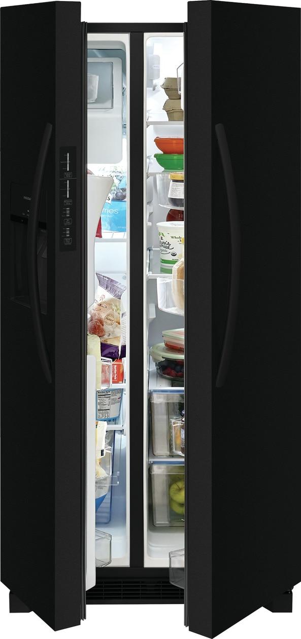 Frigidaire 22.3 Cu. Ft. 33" Standard Depth Side by Side Refrigerator - (FRSS2323AB)