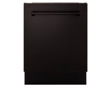 ZLINE 24" Tallac Series 3rd Rack Dishwasher with Traditional Handle, 51dBa (DWV-24) [Color: Oil Rubbed Bronze] - (DWVORB24)