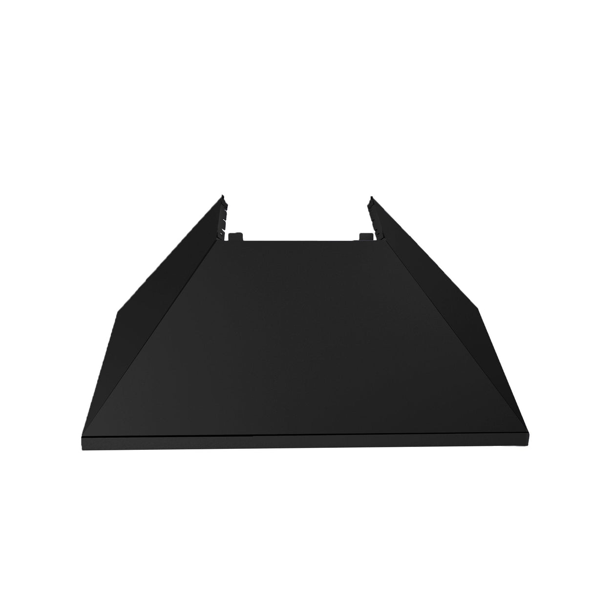 ZLINE Ducted DuraSnow Stainless Steel Range Hood with Black Matte Shell (8654BLM) - (8654BLM48)