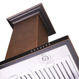 ZLINE Designer Series Hand Hammered Copper Island Mount Range Hood (8GL2Hi) - (8GL2HI30)