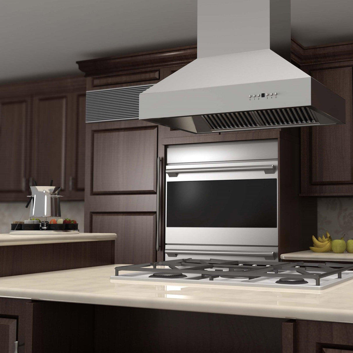 ZLINE Outdoor Approved Island Mount Range Hood in Stainless Steel (697i-304) - (697I30436)