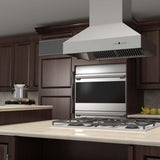 ZLINE Outdoor Approved Island Mount Range Hood in Stainless Steel (697i-304) - (697I30442)