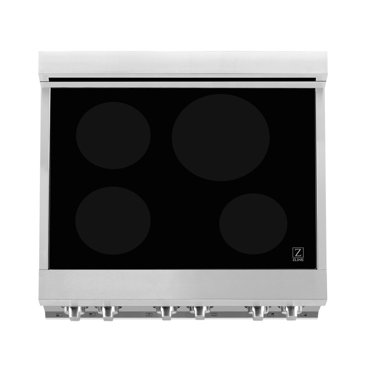 ZLINE 30" 4.0 cu. ft. Induction Range with a 4 Element Stove and Electric Oven in Stainless Steel (RAIND-30) [Color: Stainless Steel] - (RAIND30)