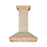 ZLINE Ducted Unfinished Wooden Wall Mount Range Hood (KBUF) - (KBUF30)