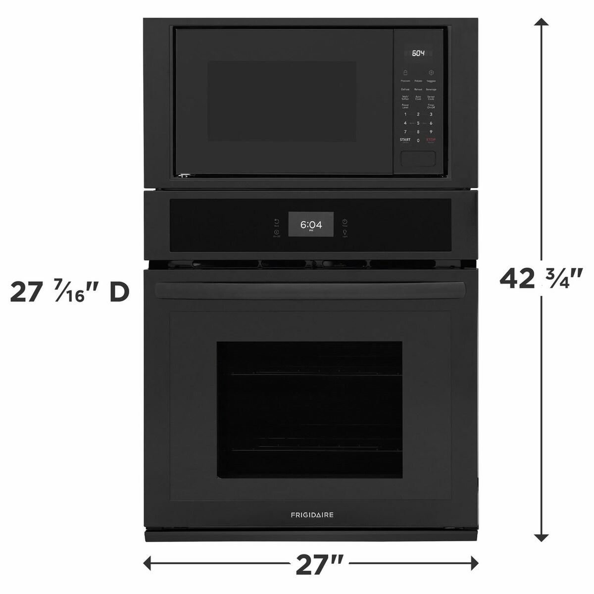 Frigidaire 27" Electric Wall Oven and Microwave Combination - (FCWM2727AB)