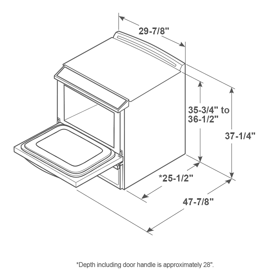 GE Profile(TM) 30" Smart Slide-In Electric Convection Fingerprint Resistant Range with No Preheat Air Fry - (PSS93YPFS)