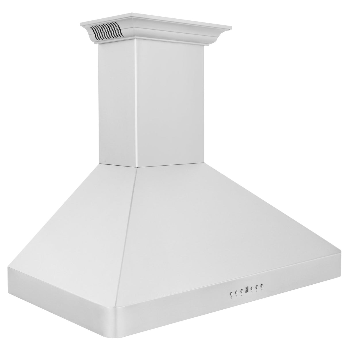 ZLINE 30 in. Wall Mount Range Hood in Stainless Steel with Built-in ZLINE CrownSound Bluetooth Speakers (KF2CRN-BT) - (KF2CRNBT30)