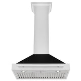 ZLINE 30 in. Convertible Stainless Steel Range Hood with Stainless Steel Handle (KB4STX-30) [Color: Black Matte] - (KB4STXBLM30)