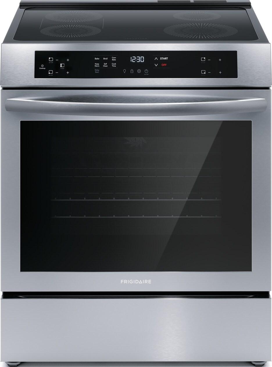 Frigidaire 30" Front Control Induction Range with Convection Bake - (FCFI3083AS)