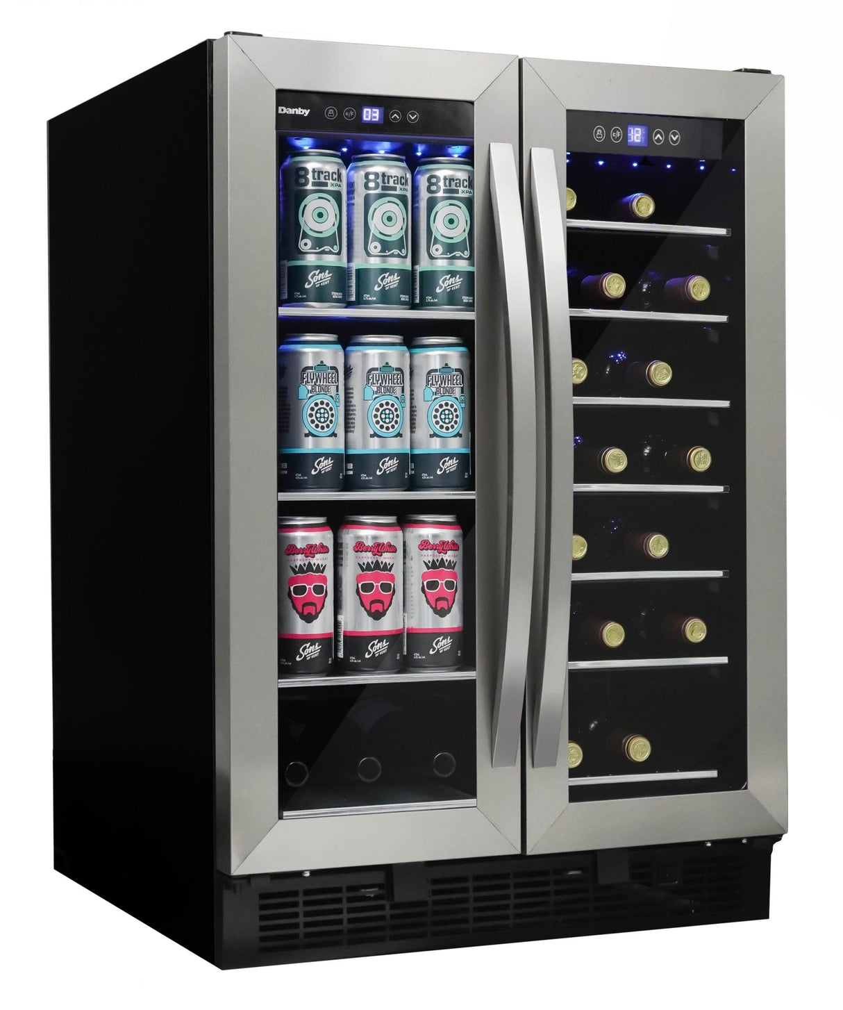 Danby 5.2 cu. ft. Built-in Beverage Center in Stainless Steel - (DBC052A1BSS)