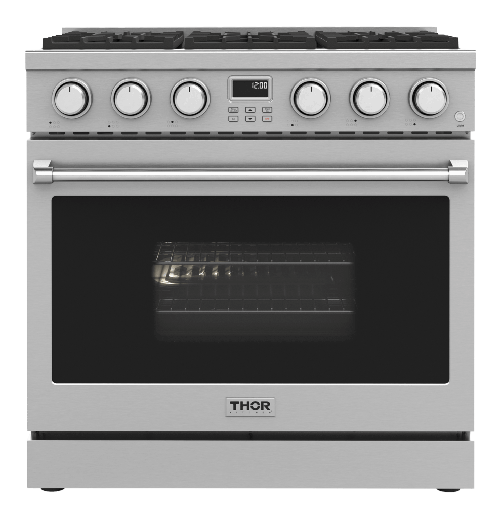 Thor Kitchen 36-inch Gas Range - Contemporary Professional - Arg36 - (ARG36)