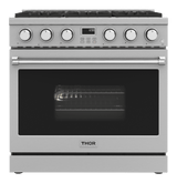 Thor Kitchen 36-inch Gas Range - Contemporary Professional - Arg36 - (ARG36)