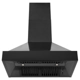 ZLINE Black Stainless Steel Wall Mount Range Hood (BS655N) - (BS655N30)