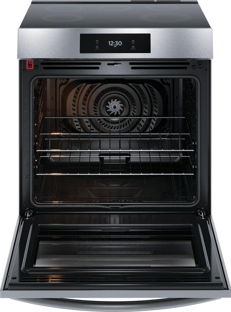 Frigidaire Gallery 30" Front Control Induction Range with Total Convection - (GCFI3060BF)