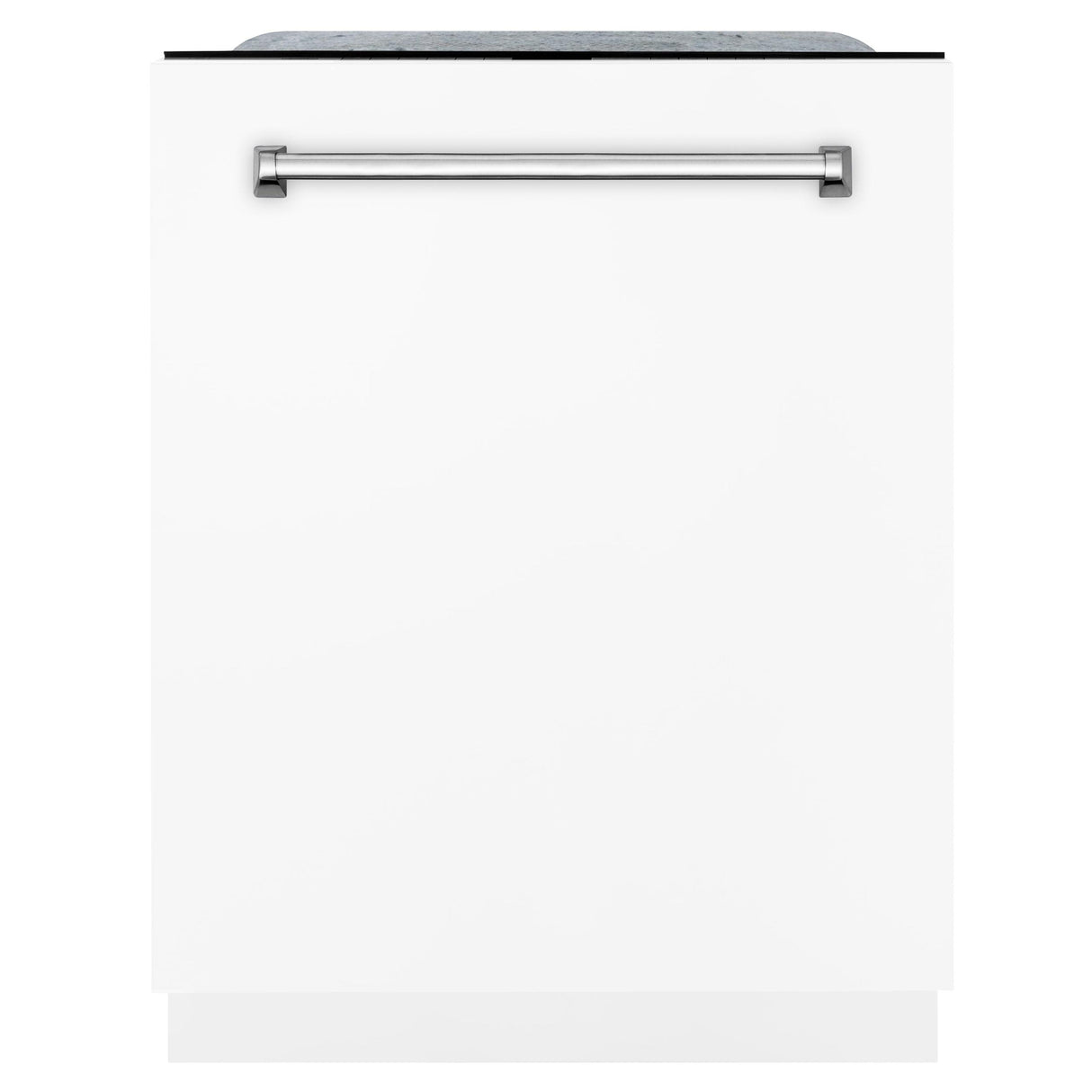 ZLINE 24" Monument Series 3rd Rack Top Touch Control Dishwasher with Stainless Steel Tub, 45dBa (DWMT-24) [Color: White Matte] - (DWMTWM24)