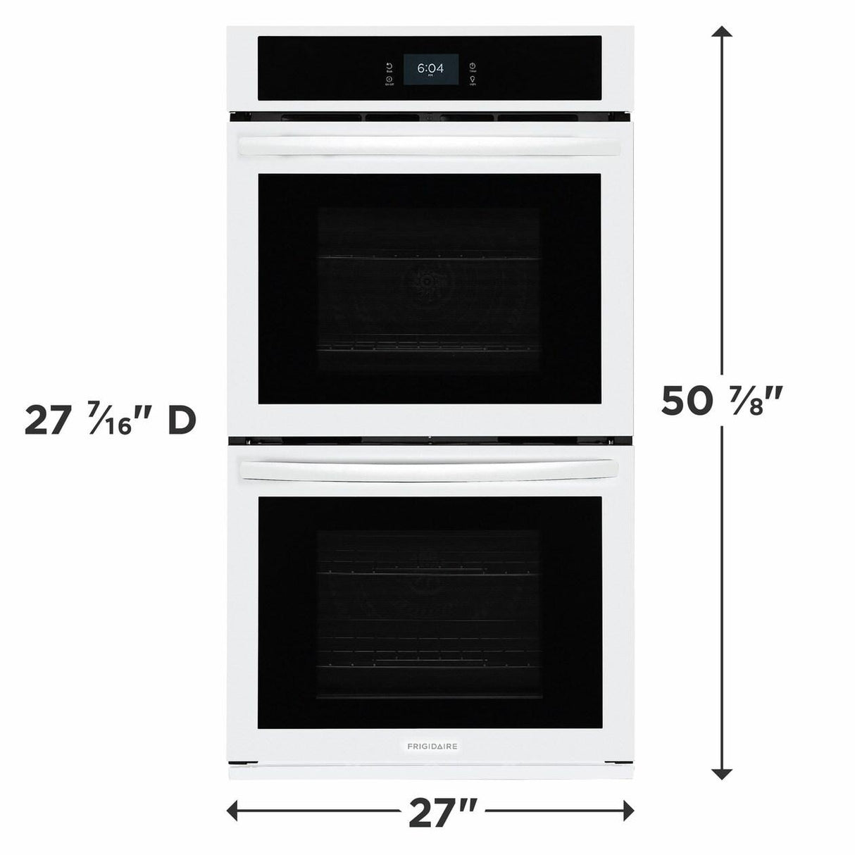 Frigidaire 27" Double Electric Wall Oven with Fan Convection - (FCWD2727AW)