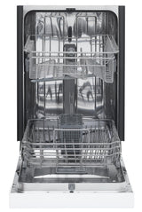 Danby 18" Wide Built-in Dishwasher in White - (DDW1804EW)