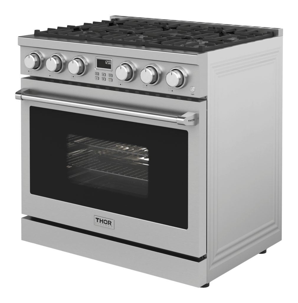 Thor Kitchen 36-inch Gas Range - Contemporary Professional - Arg36 - (ARG36)